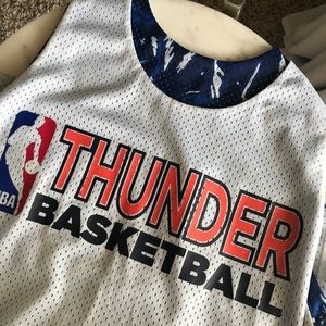 Reversible OKC Thunder tank top.